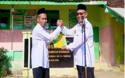 Serah Terima Jabatan Kepala MI Mansyaul Huda